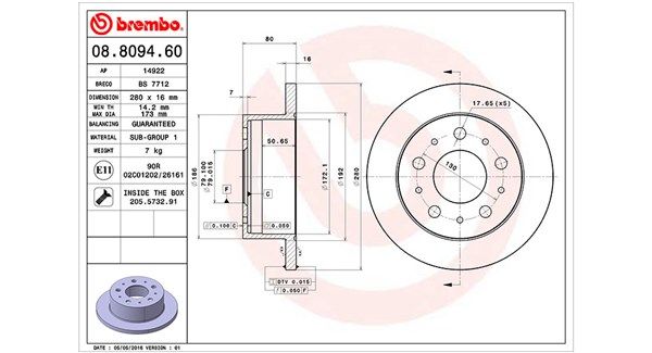 MAGNETI MARELLI Piduriketas 360406072800